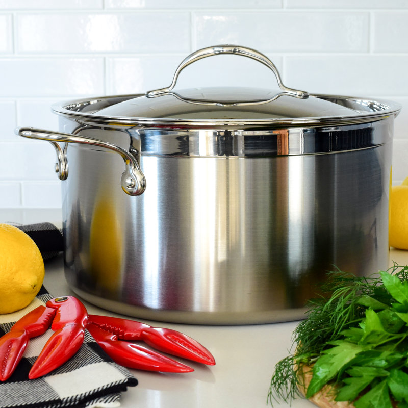 Hestan ProBond 3 QT Covered Soup Pot, 8 qt.