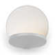 Gravy Single Light Aluminum Dimmable LED Plug-in Flush Mounted Sconce
