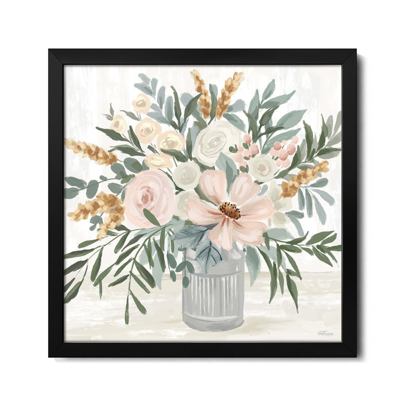 Vase à fleurs - reproduction d'art murale - affiche de galerie, H 16 po x l 16 po