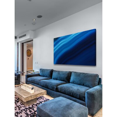 Waves Of Blue' Painting Print on Wrapped Canvas -  Marmont Hill, MH-CUSPAT-285-C-18