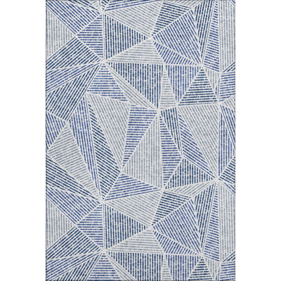 Premium Machine Washable Cerrito Navy Rug