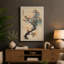 Moonlit Cherry Blossom Japandi - Wrapped Canvas-785175507-785175514