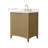 Palmilla 30" Freestanding Single Bathroom Vanity with Cultured Marble Top-114679481-114679482-124969692