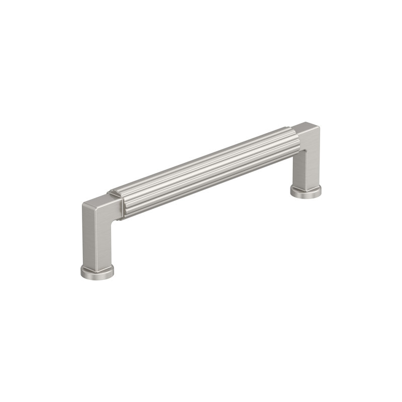 Poignée d'armoire de centre à centre, 5 1/16", Nickel satiné