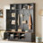 3-in-1 Hall Tree with 6 Hooks-853463722