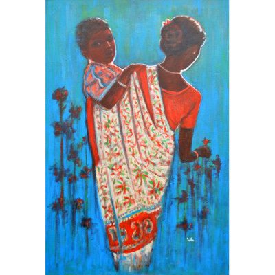 She Cares | Acrylic On Canvas | By Usha Shantharam