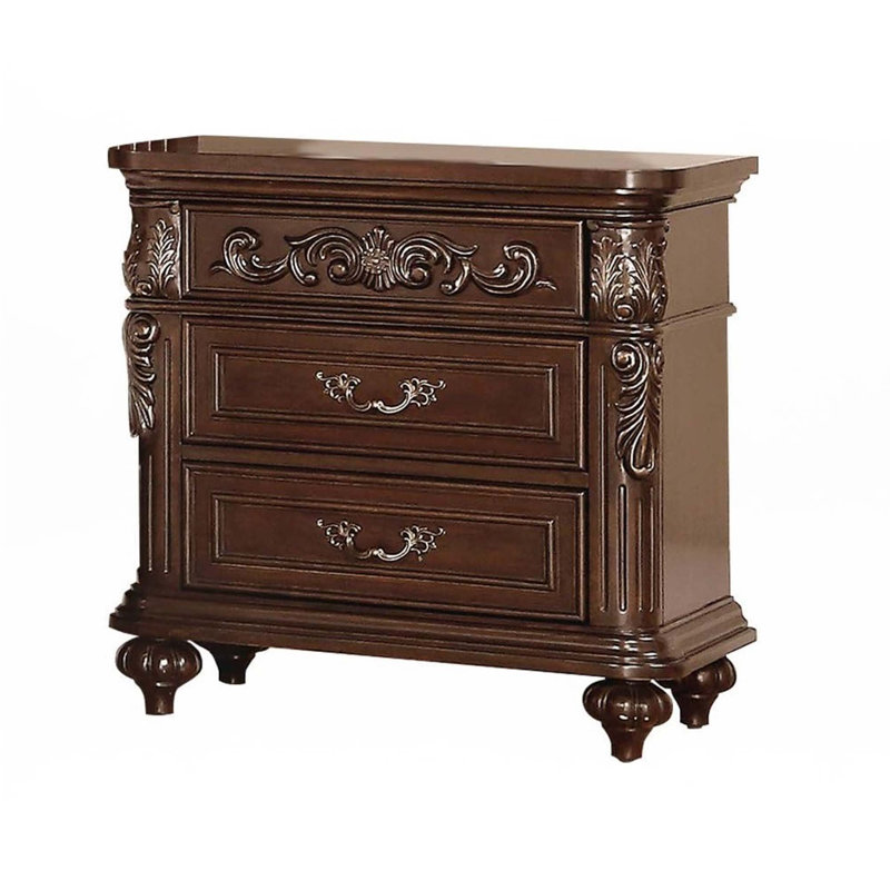 Table de chevet traditionnelle 1 pièce
