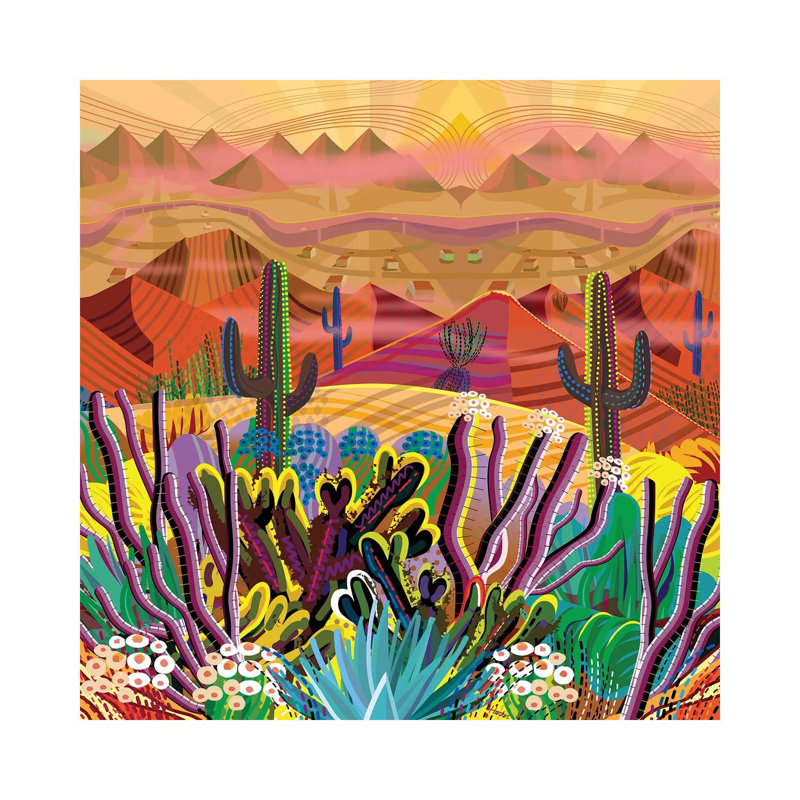 Paradise Valley by Charles Harker - Wrapped Canvas Print, 30.48 cm H x 30.48 cm W