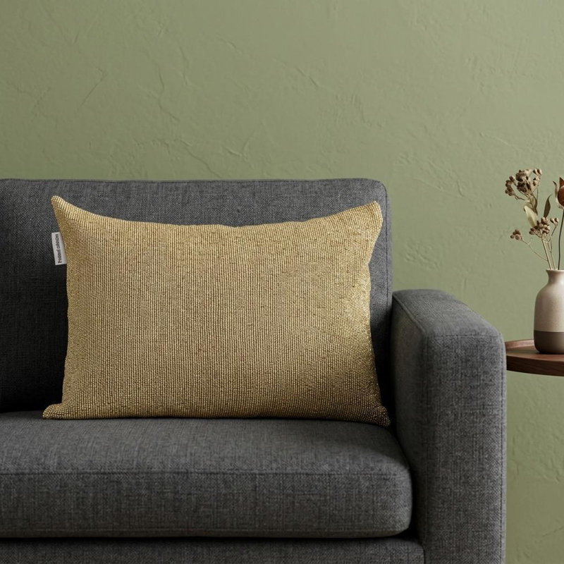 Coussin Shimmering, Doré métallique