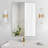 2 Piece Wall Sconce (Gold)