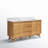Saeko 60" Double Bathroom Vanity with Carrara Marble Top-571508986