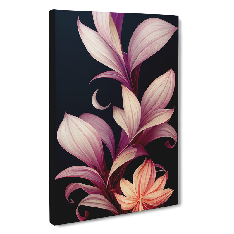 Breathtaking Flowers - Print, Wrapped Canvas, 50cm H x 35cm W x 3cm D, No Matte