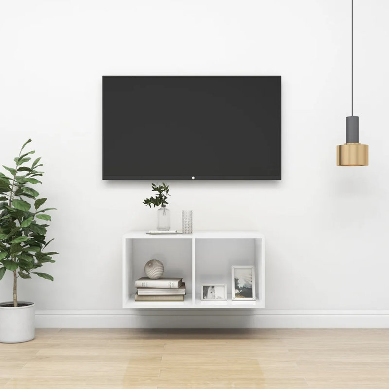 Dellatorre Cube Shelf, White
