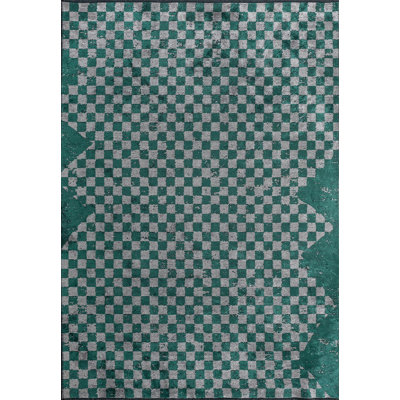 Rapture Checkered Area Rug