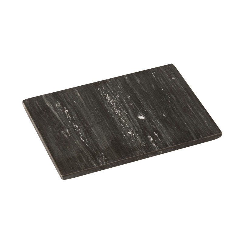 Marble Chopping Board, Black, 31 cm H x 21 cm W x 2 cm D