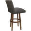Tabouret de comptoir pivotant en bois - siège d'une hauteur de 26 po-1022867856-1031849059