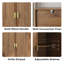 MDF Rectangle Accent Cabinet-697047574