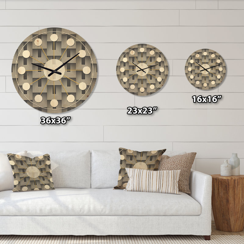 Horloge murale Minimal Design I, Moyenne