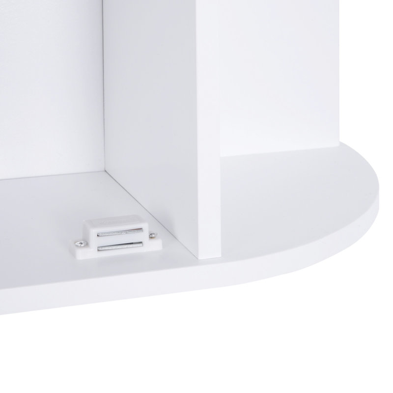 Antaniyah 170mm W 630mm H Wall Mounted Required Framed Medicine Cabinet Mirror 4 Fixed