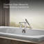 Baignoire tourbillon encastrée en acrylique avec chauffe-eau 72 po x 42 po Memoirs-51403922