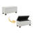 Kinnard Deluxe Storage Ottoman Bench-801443403