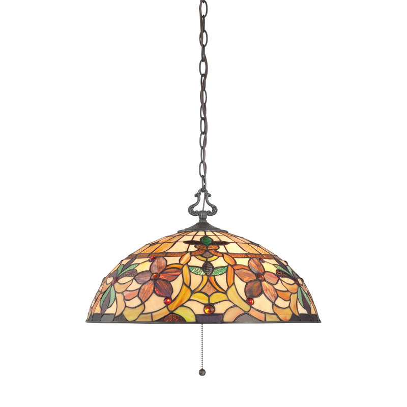 Luminaire pour dôme 3 lumières unique Nedrow
