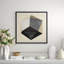 Translucent Form 5' Framed Graphic Art Print on Glass
