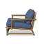Carrier And Company Outdoor Outdoor Teak Lounge Chair-896063264