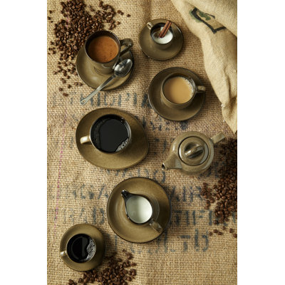 Rustic Porcelain China Soup Spoon