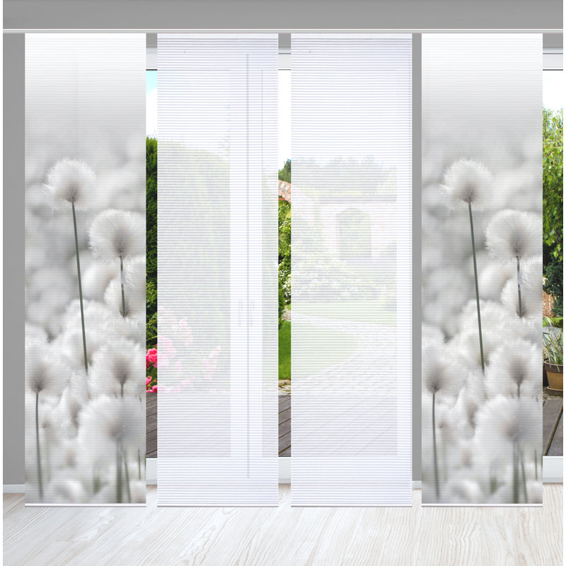 Semi Sheer Sliding Panel