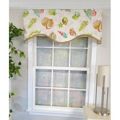 Bay Scalloped Window Valance