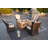 Algird Wicker 4 - Person Patio Conversation Set with Cushions