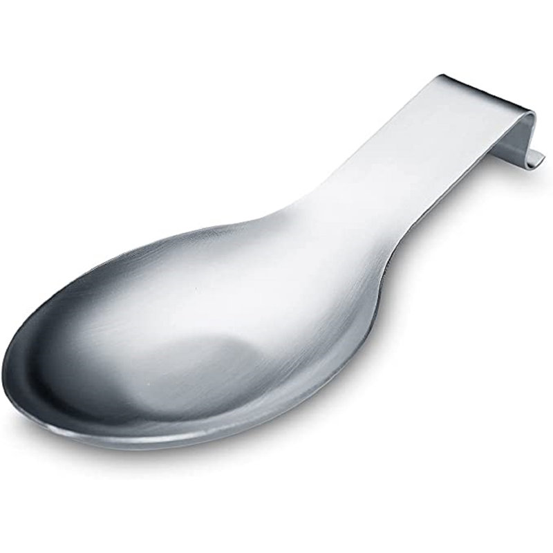 Stainless Steel Oval Spoon Rest