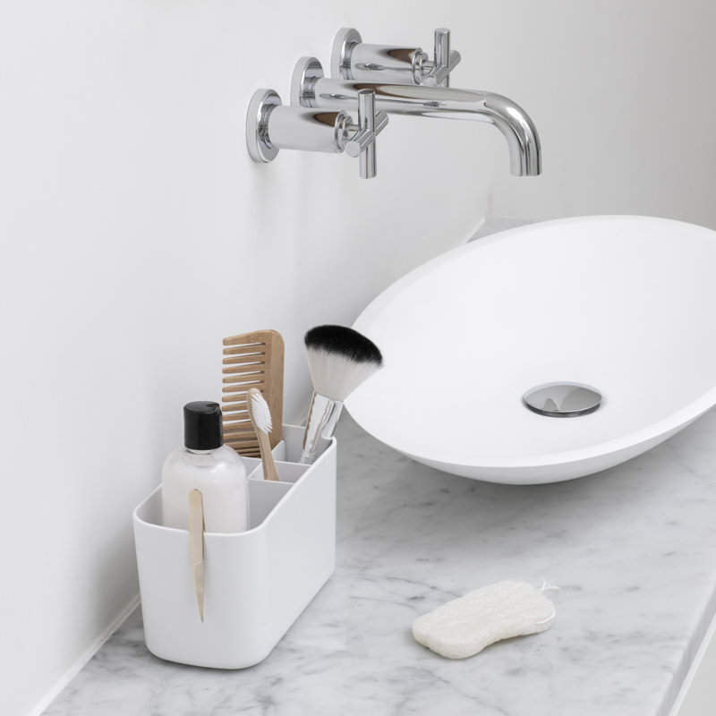 Serviteur de salle de bain Brabantia ReNew, Blanc