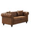 Canapés en tissu de première qualité, design Chesterfield moderne, élégance de salon