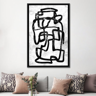 « mono set i », impression sur toile