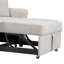 Fauteuil convertible en chenille avec dossier réglable, chaise longue 3 en 1 se transformant en lit, lit simple-799463041