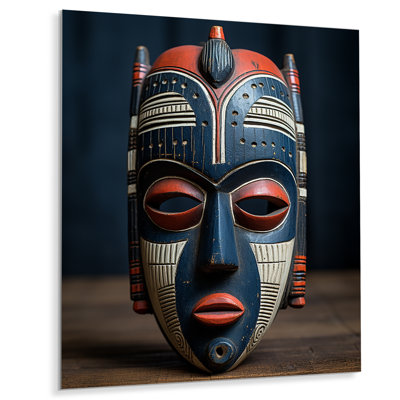 " African Tribal Baule Mask II "