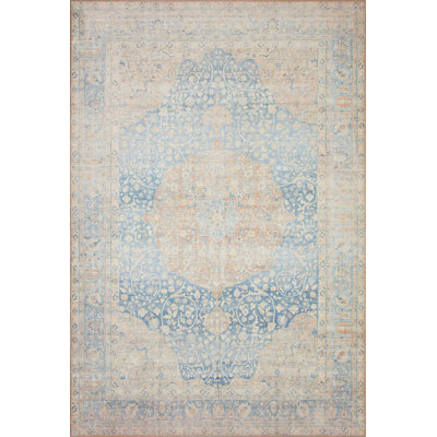 Tapis bleu Duda