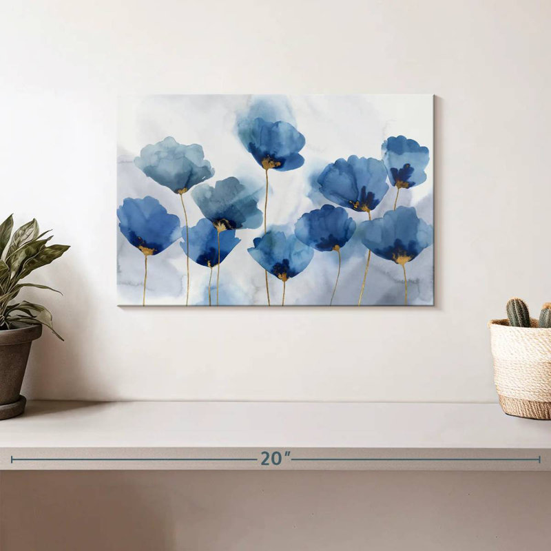Harnek Azure Gathering, 8" H x 12" W