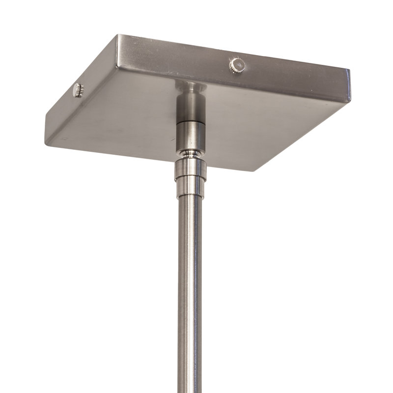 Shutter 1 - Light Pendant, Nickel, Clear