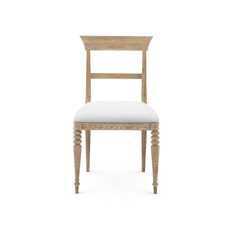 Lawrence Upholstered Dining Chair, Almond