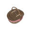 Wicker Picnic Hamper Basket with Lining-1994742249