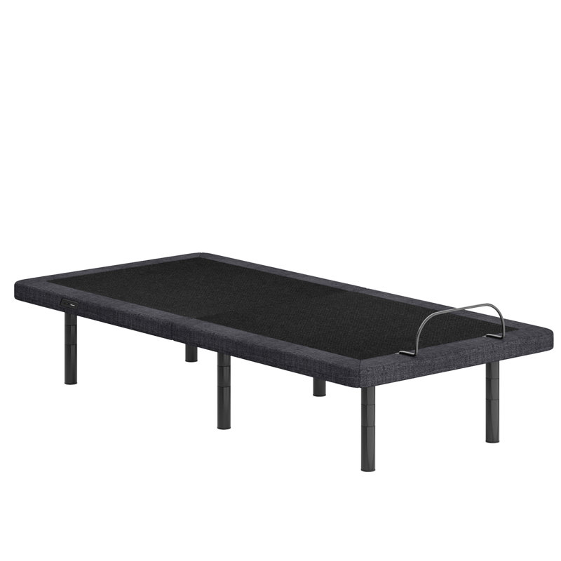 Lit ajustable simple TG, base de lit ergonomique électrique réglable, télécommande sans fil, ports USB et Type-C