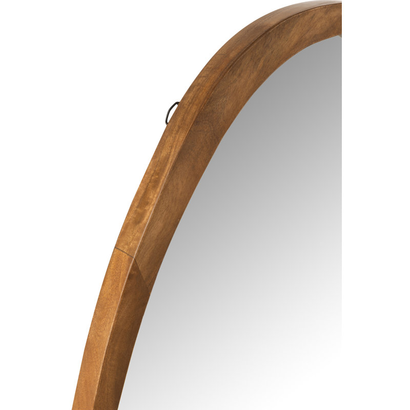 Merlyn Wood Flat Wall Mirror