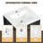 Jacolby 20'' Single Bathroom Vanity with Ceramic Top-747422765