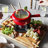 ZWILLING 8-in Fondue Pot Set with 6 Forks, For Chocolate, Caramel, Cheese, Sauces and More