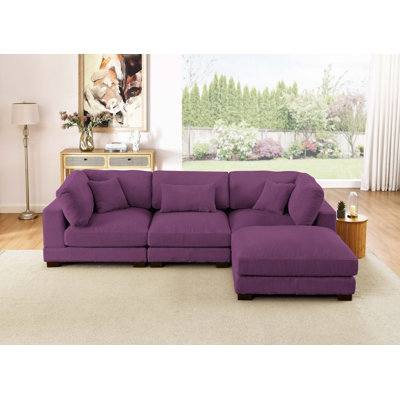 Temica 4 - Piece Upholstered Sectional