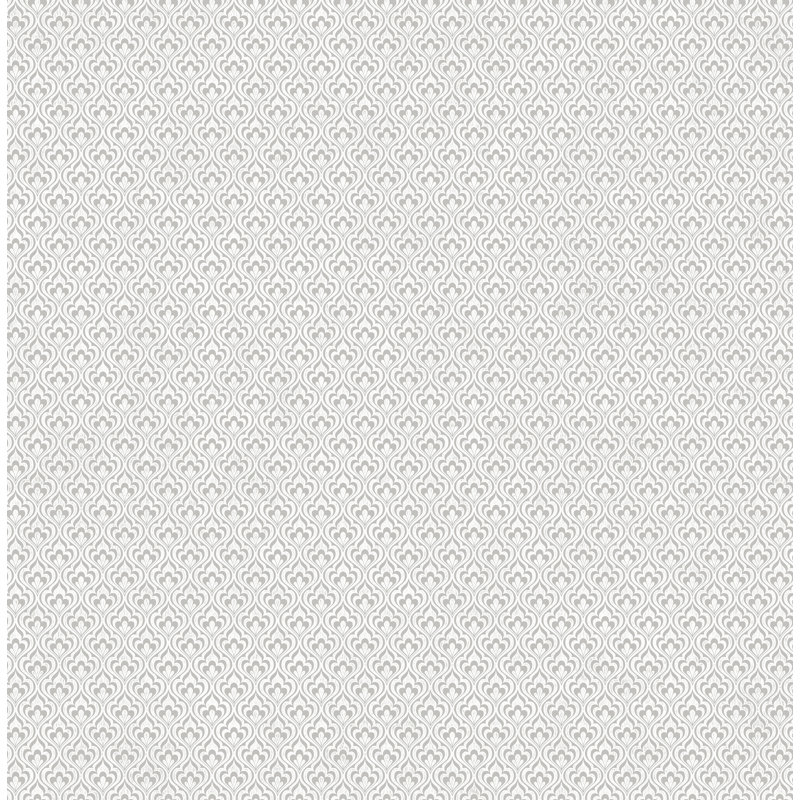 Dolson 10m x 53cm Wallpaper Roll, Silver