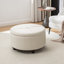 Repose-pieds rond avec rangement en velours Bula-943753751